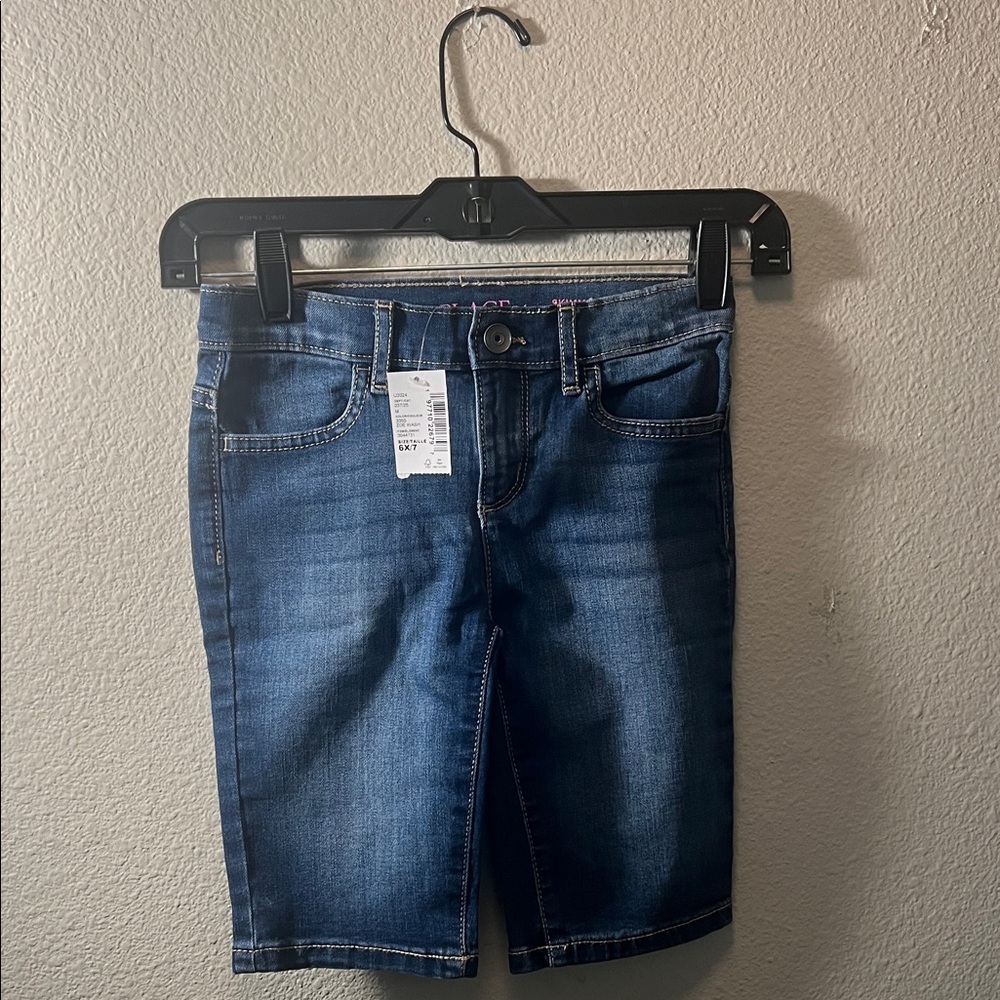The Children's Place Dark Blue Denim Shorts